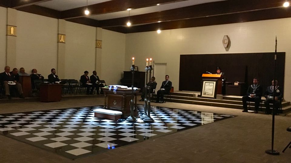 The newly renovated Verity Lodge Hall